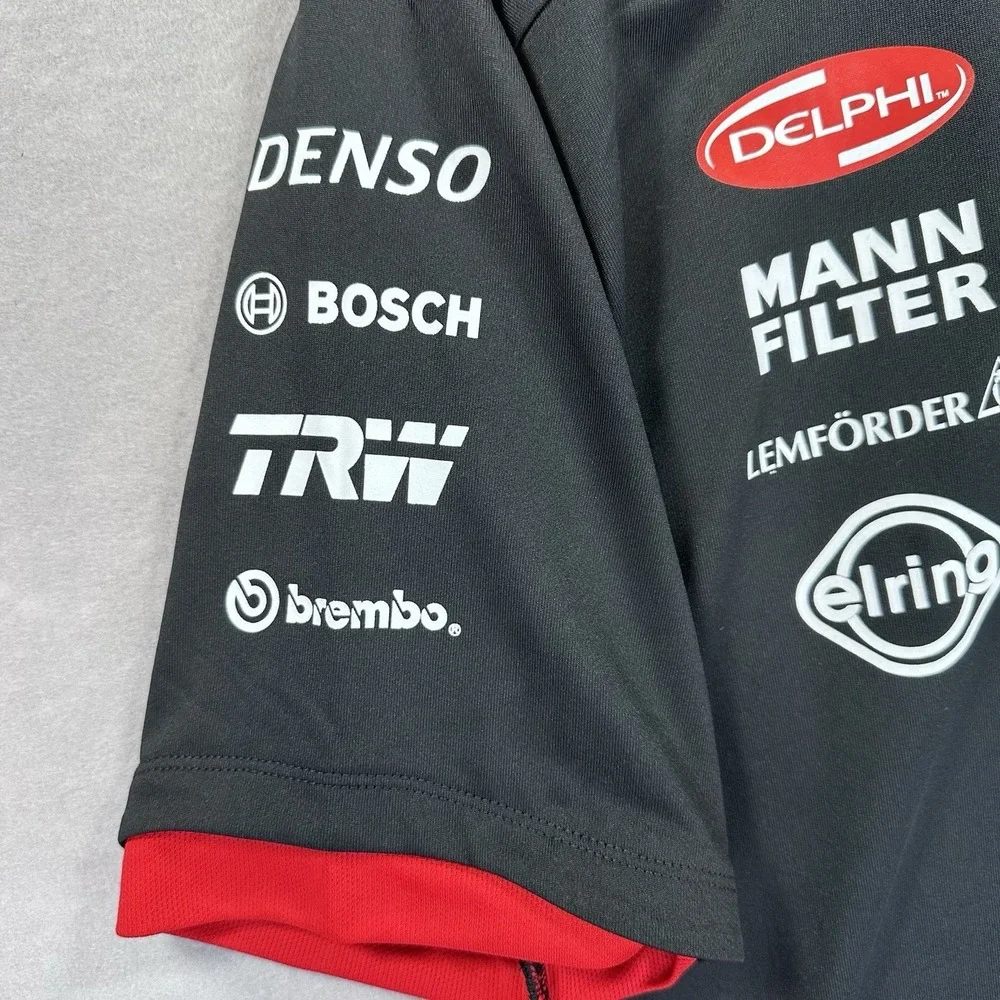Godspeed Motors Bosch Rowe Delphi Racing Race Charlotte NC Paragon Polo Shirt‎ M
